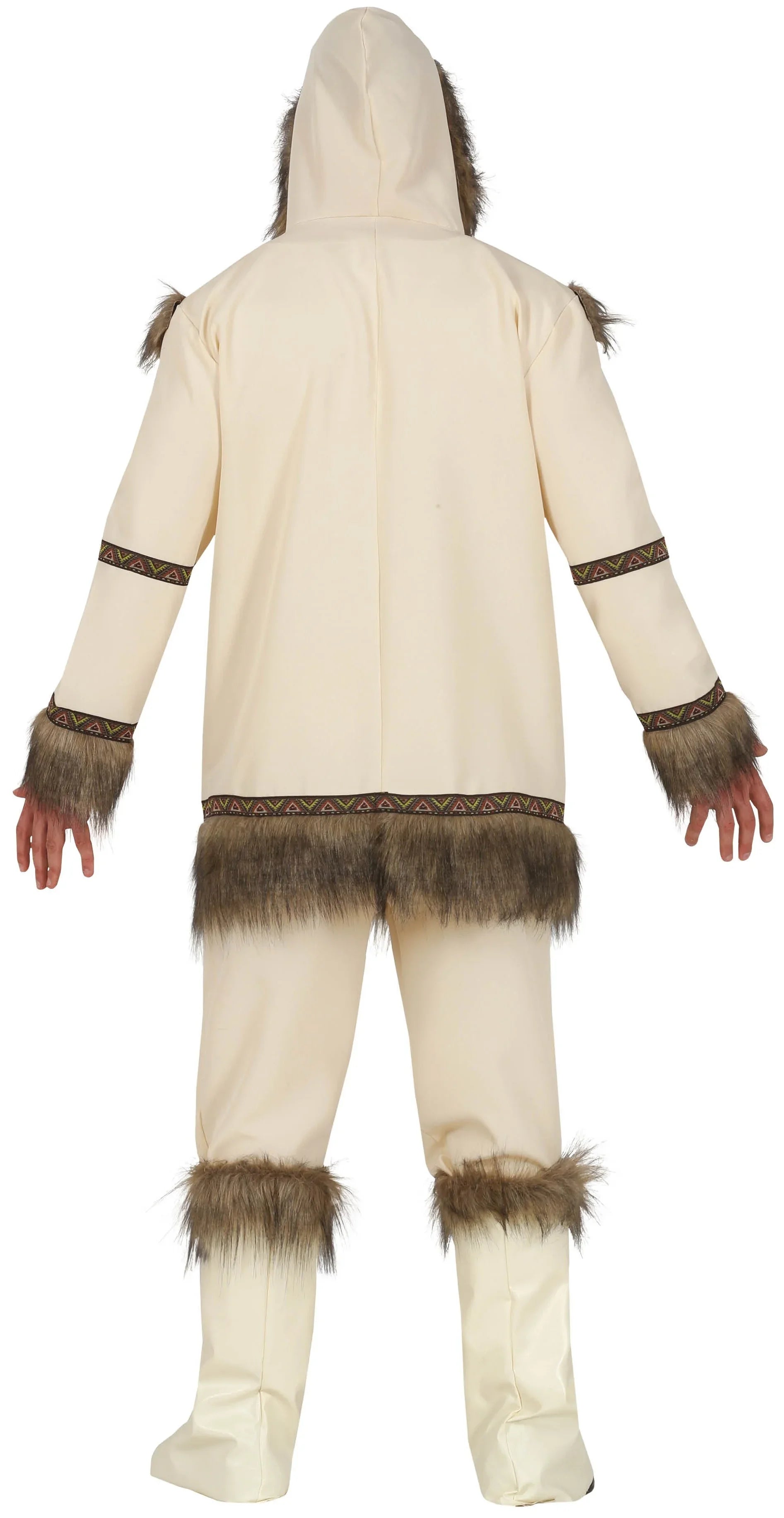 Disfraz de Esquimal Beige para Hombre Esquimales Guirca